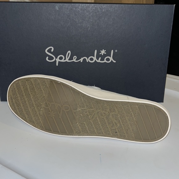 Splendid Blue Tie-Dye Aida Distressed Platform Slip-On Sneaker Size 9 Shoes NEW - Picture 4 of 7